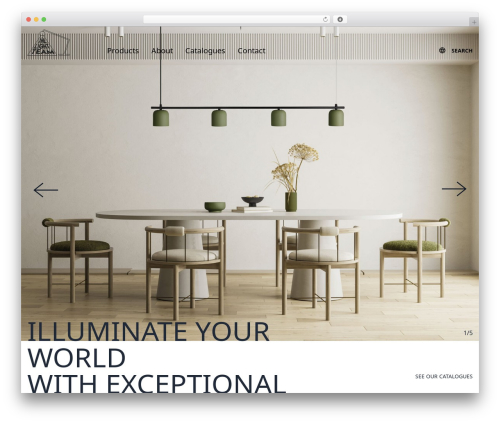 Theme WordPress LightTeam theme - light-team.com
