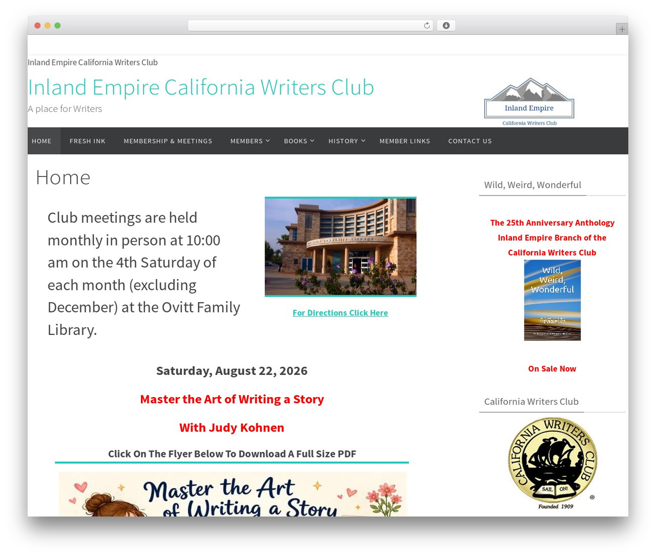 WordPress theme Nirvana - iecwc.com