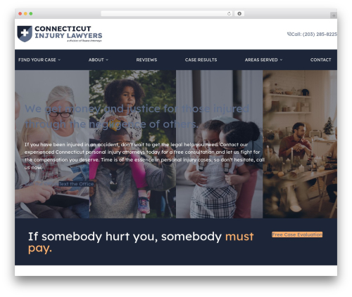 WordPress theme Blocksy - connecticutinjurylawyers.com