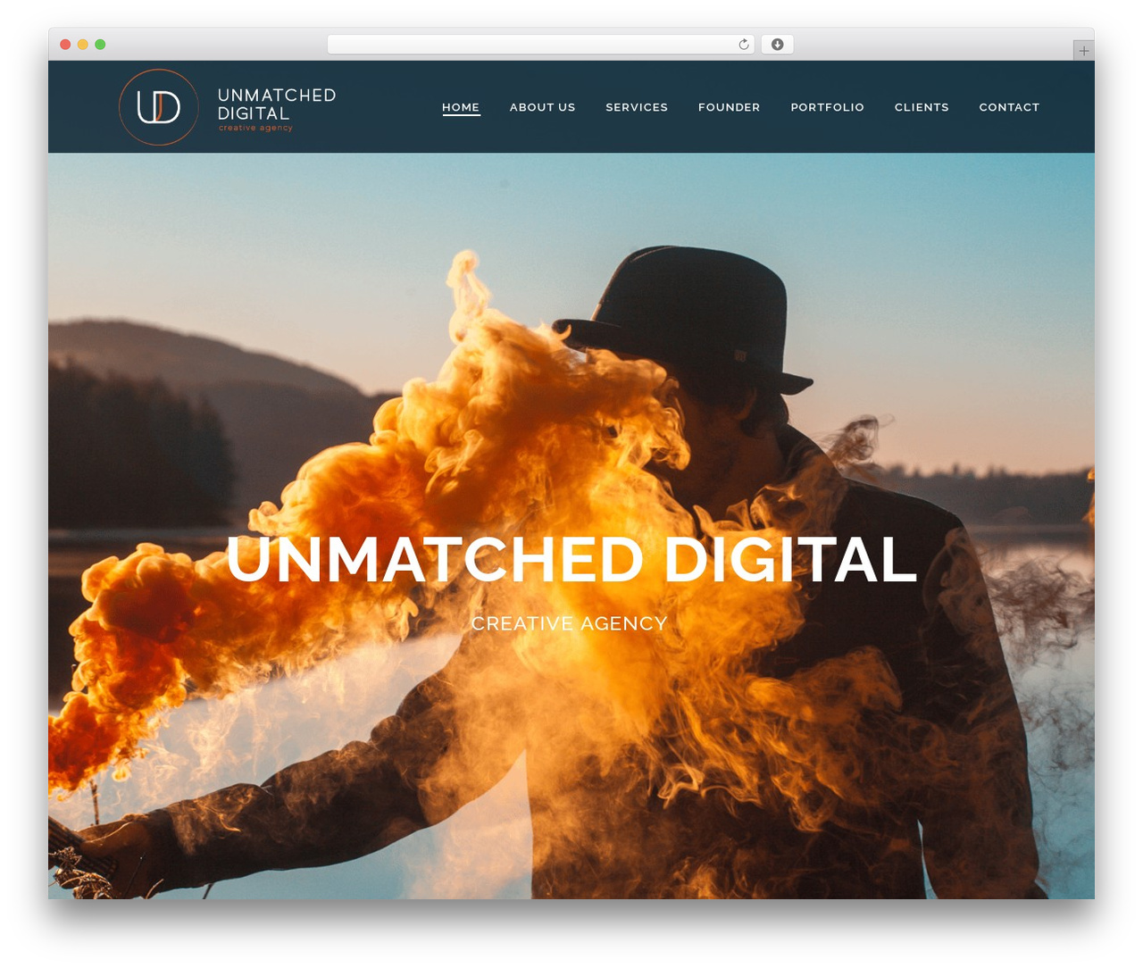 WordPress theme Bridge - unmatcheddigital.com