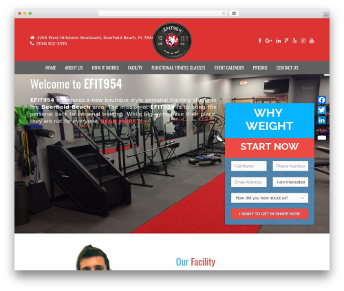 WordPress theme ESPRESSO - efit954.com