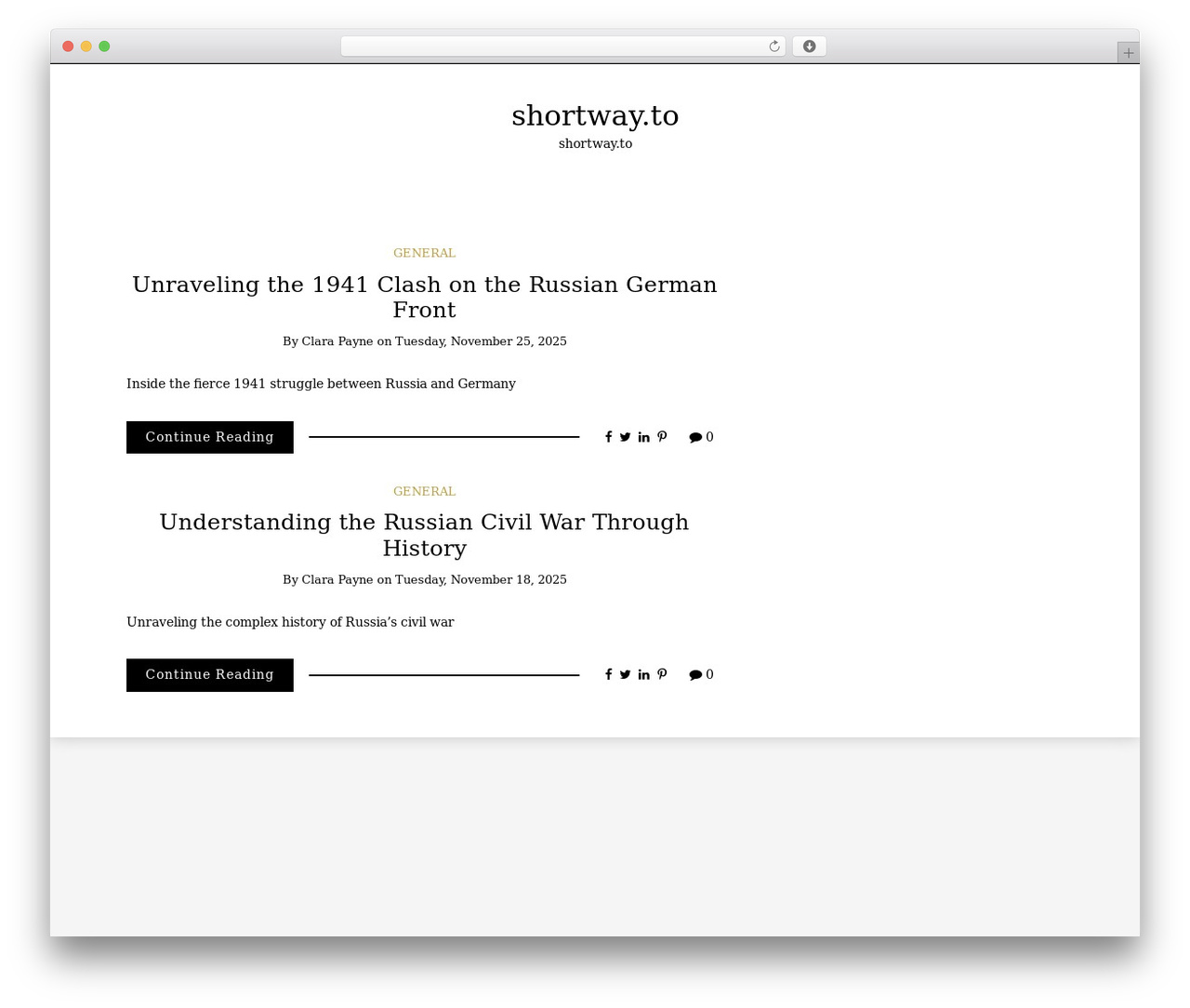 Writee WordPress website theme - shortway.to Writee WordPress website theme - shortway.to