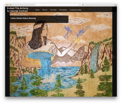 Axis WordPress theme - etchedtile.com