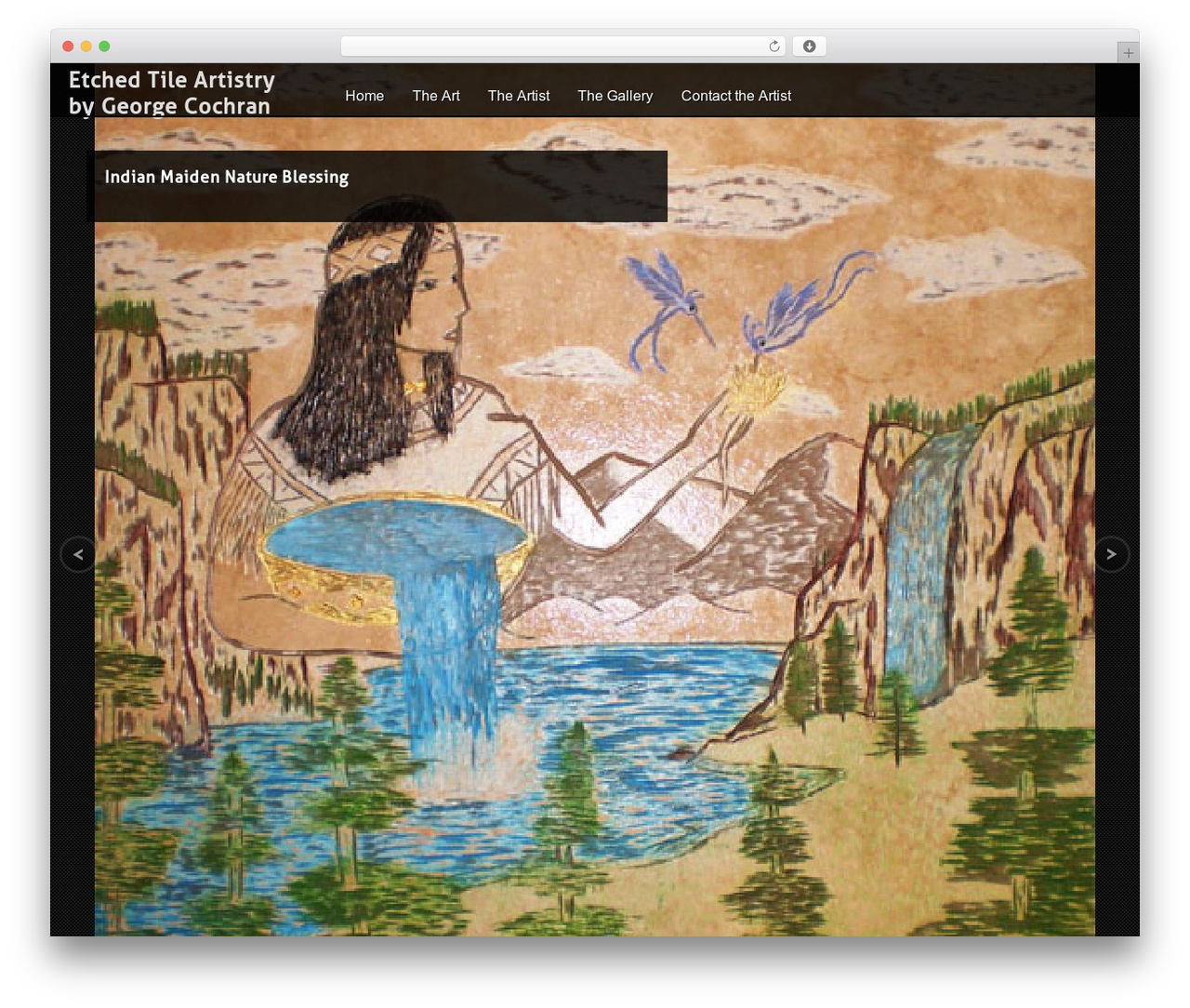 Axis WordPress theme - etchedtile.com