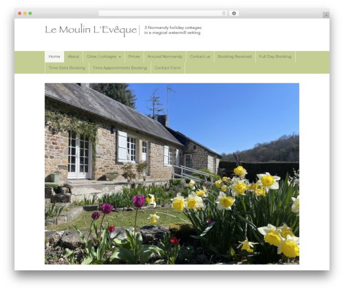 Canvas theme WordPress - normandy-holiday-homes.com