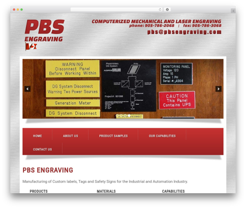 Custom Code Theme for adding Custom Code best WooCommerce theme - pbsengraving.com