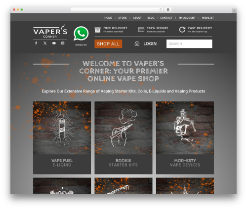 Dg product carousel WordPress plugin - vaperscorner.co.za