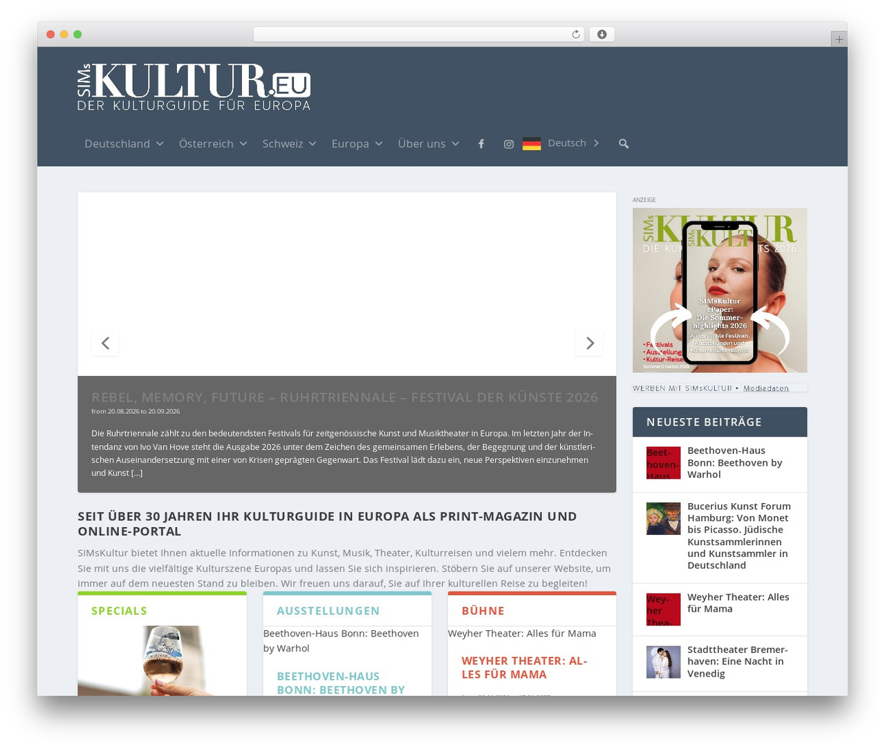 Extra WordPress theme - simskultur.eu Extra WordPress theme - simskultur.eu