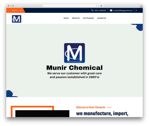 Theme WordPress Industroz - munirchemicals.com Theme WordPress Industroz - munirchemicals.com