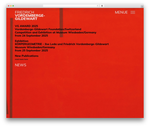 Theme WordPress VG - vordemberge-gildewart.eu