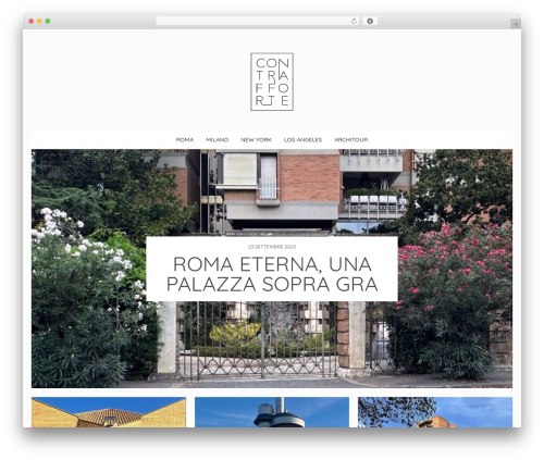 WordPress theme Bourz - ilcontrafforte.com