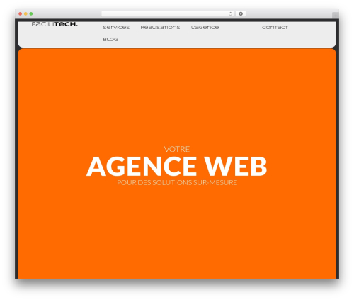 WordPress theme Hello Elementor - facilitech.fr