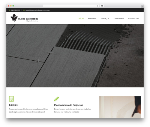 WordPress theme GTBuilder - talentosdeslumbrantes.com