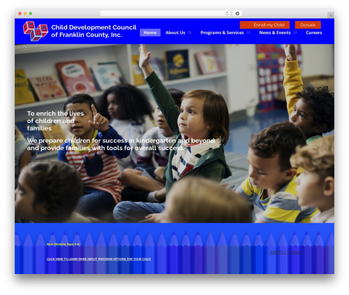 WP theme Developer Theme - cdcheadstart.org