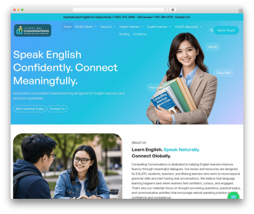WP Theme WordPress theme - compellingconversations.com