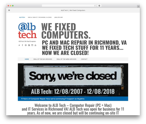 OAuth twitter sidebar widget (oauth-twitter-sidebar-widget) free WordPress plugin - albtechrva.com