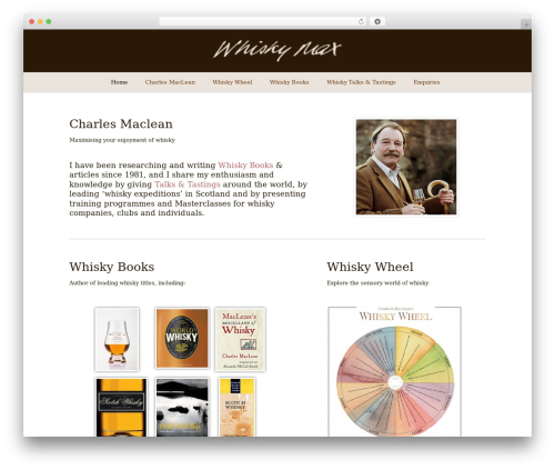Flawless theme WordPress - whiskymax.co.uk