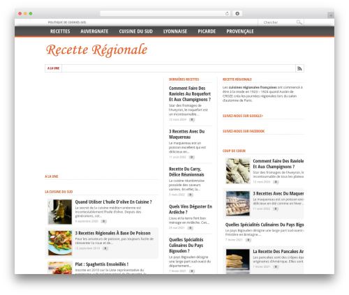 Noindex paged url WordPress plugin - recette-regionale.com