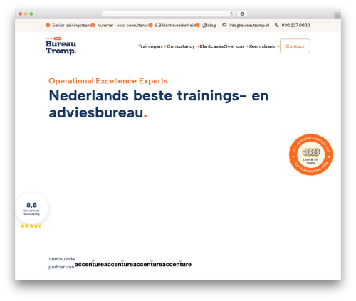 MB effect WordPress theme - bureautromp.nl