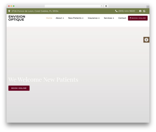 Parent Theme WordPress theme - envisionoptique.com