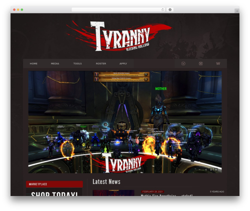 Prestige Ultimate Wordpress Theme WordPress theme - tyranny-guild.com/tyranny