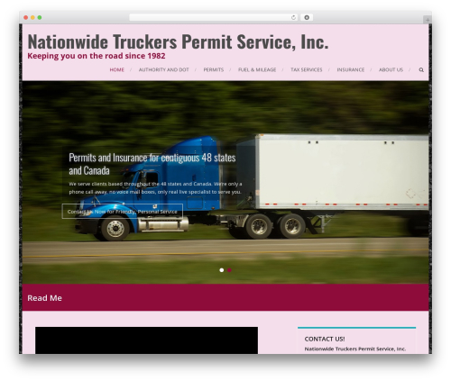 Theme WordPress AccessPress Root - truckerspermitservice.com