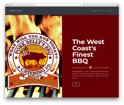 Visual elements WordPress plugin - porkbellysbbq.com