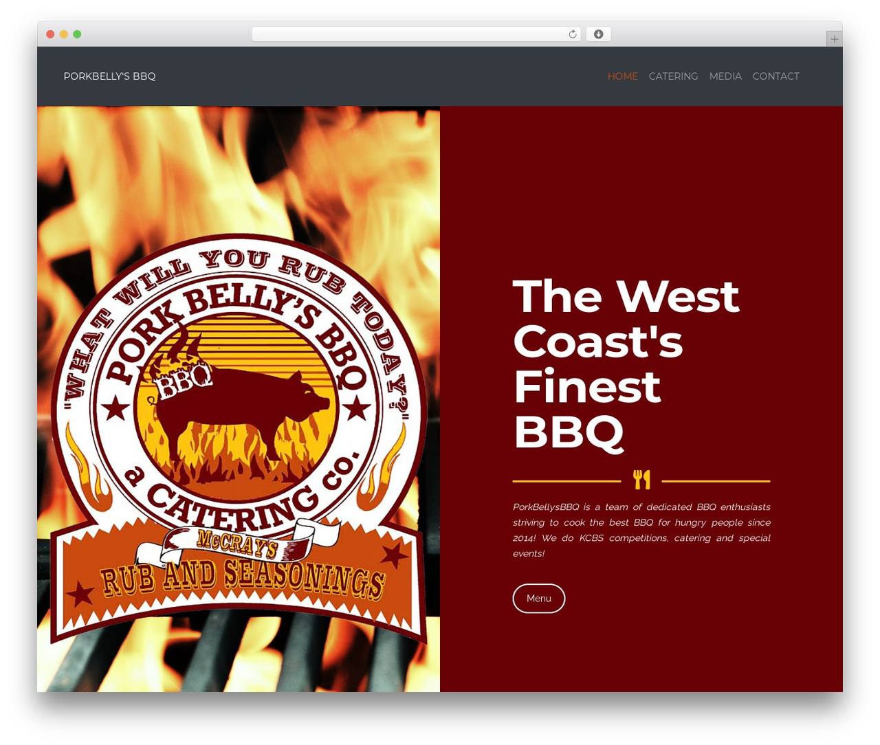 Theme WordPress Spark - porkbellysbbq.com