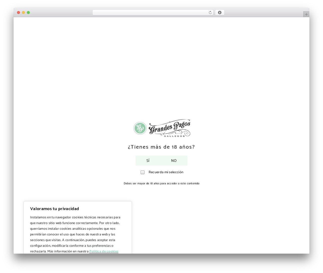 Theme WordPress Zephyr - grandespagosgallegos.com