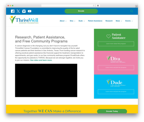 Final tiles gallery WordPress plugin - thrivewell.org