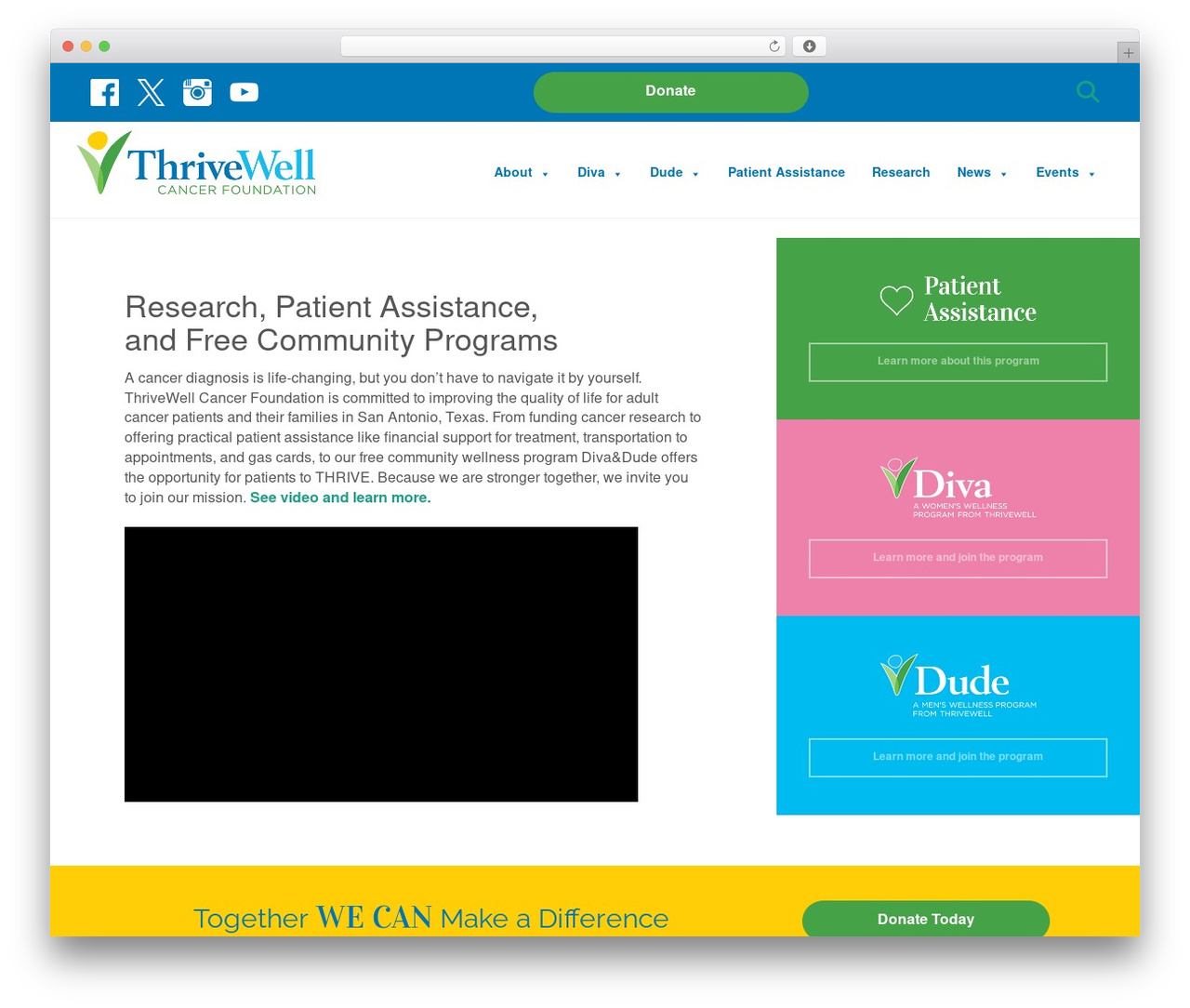 Thrivewell WordPress theme - thrivewell.org Thrivewell WordPress theme - thrivewell.org