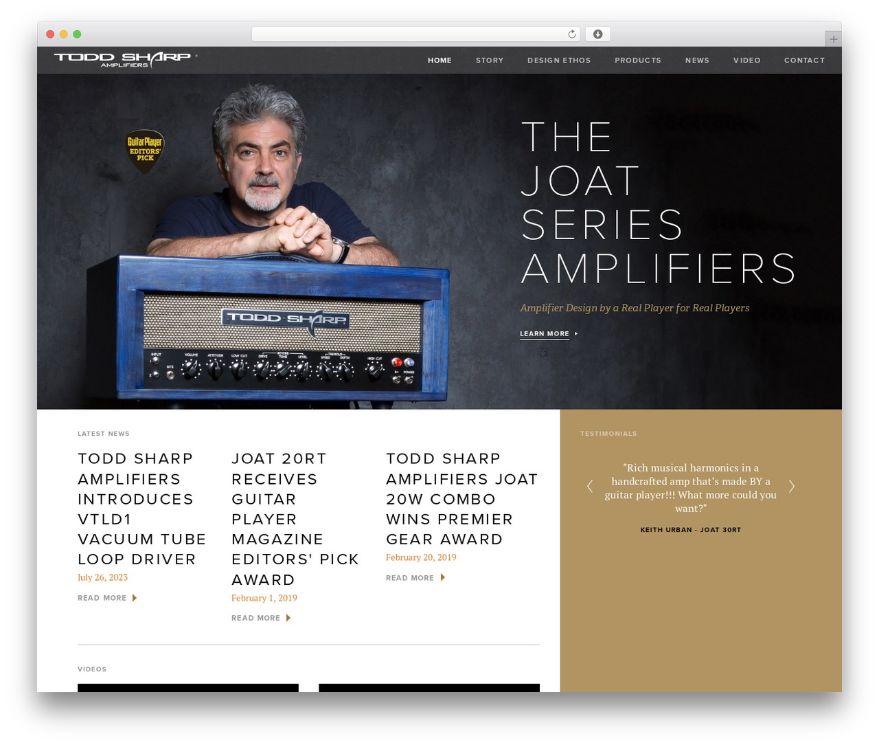 Todd Sharp WordPress theme design - toddsharpamps.com Todd Sharp WordPress theme design - toddsharpamps.com