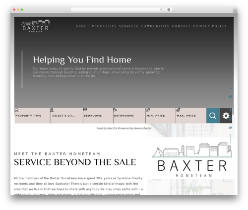 Aios optimize WordPress plugin - baxterhometeam.com