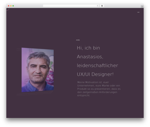 WordPress theme Reframe - anastasios-lalos.com