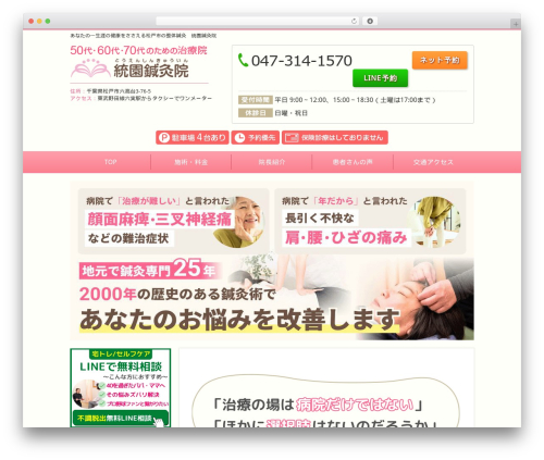 WordPress theme Selfull - touen-sinkyuu.com