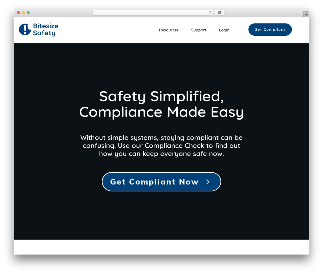 WordPress theme Thrive Theme Builder - bitesizesafety.com WordPress theme Thrive Theme Builder - bitesizesafety.com