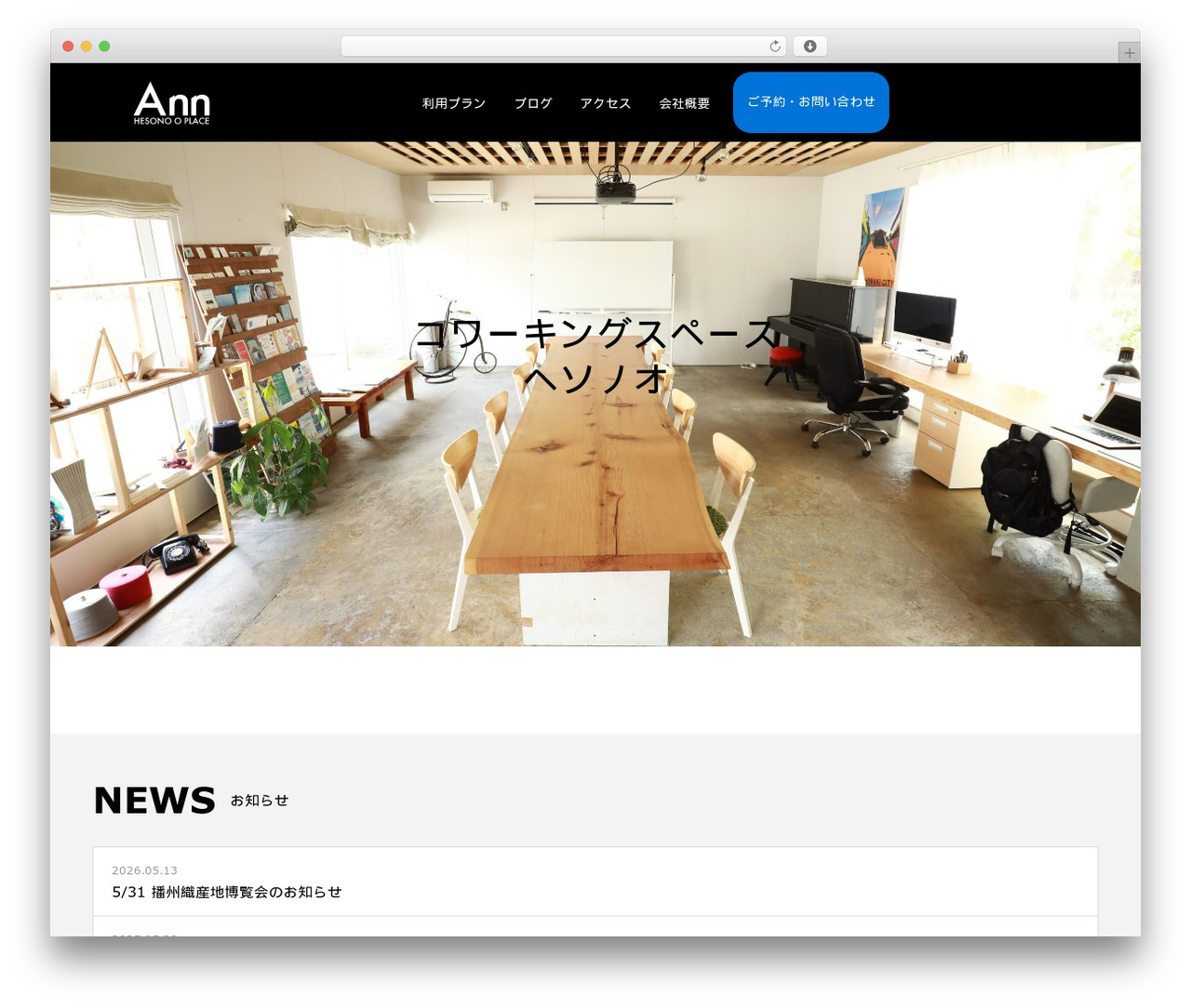 WordPress website theme Switch - hesonooplace-ann.com