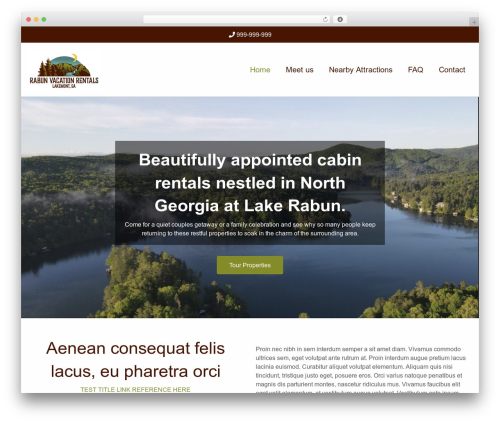 Default Theme theme WordPress - rabunvacationrentals.com