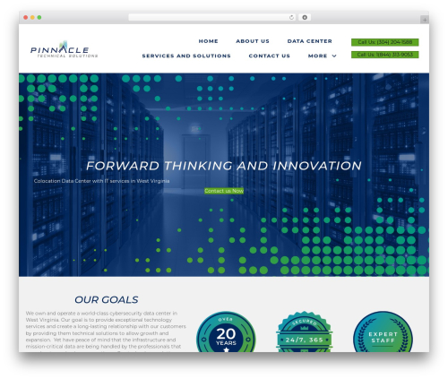 Theme WordPress Beaver Builder Theme - pinnacledatacenter.com