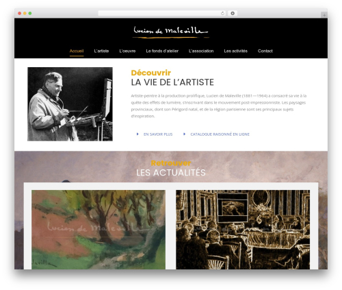 The7 Classic best WordPress theme - luciendemaleville.org