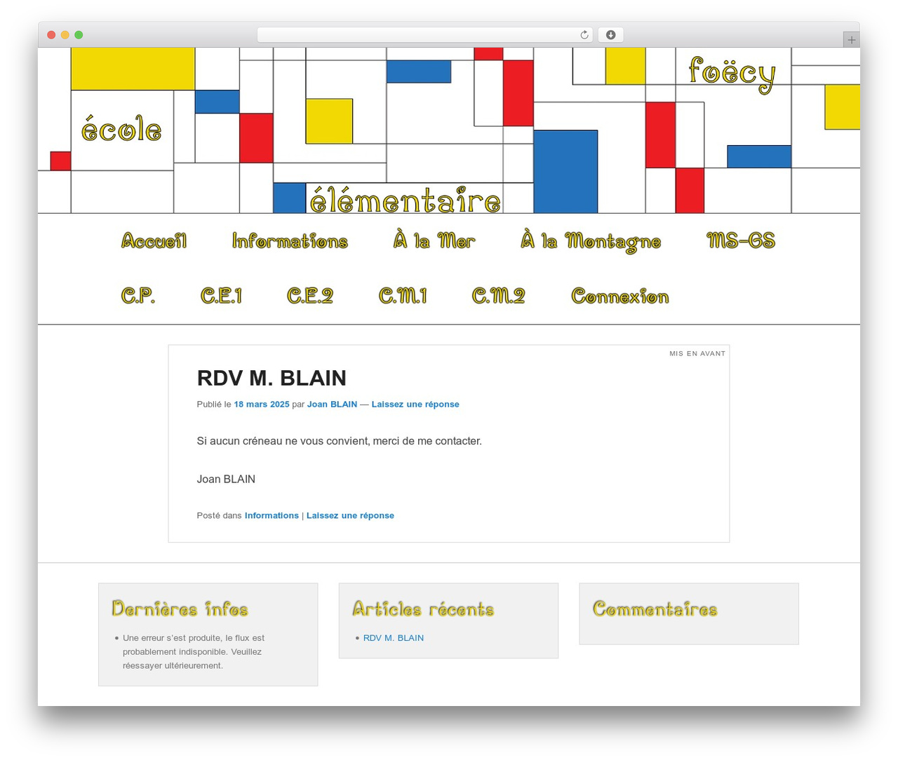 Theme WordPress Catch Evolution Child - ecole-foecy.fr Theme WordPress Catch Evolution Child - ecole-foecy.fr