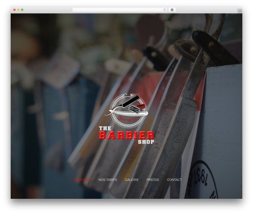 Mobile info WordPress plugin - le-barbier.ch