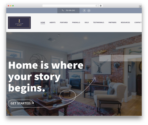 Realtyspace theme WordPress - janecoitrealestate.com