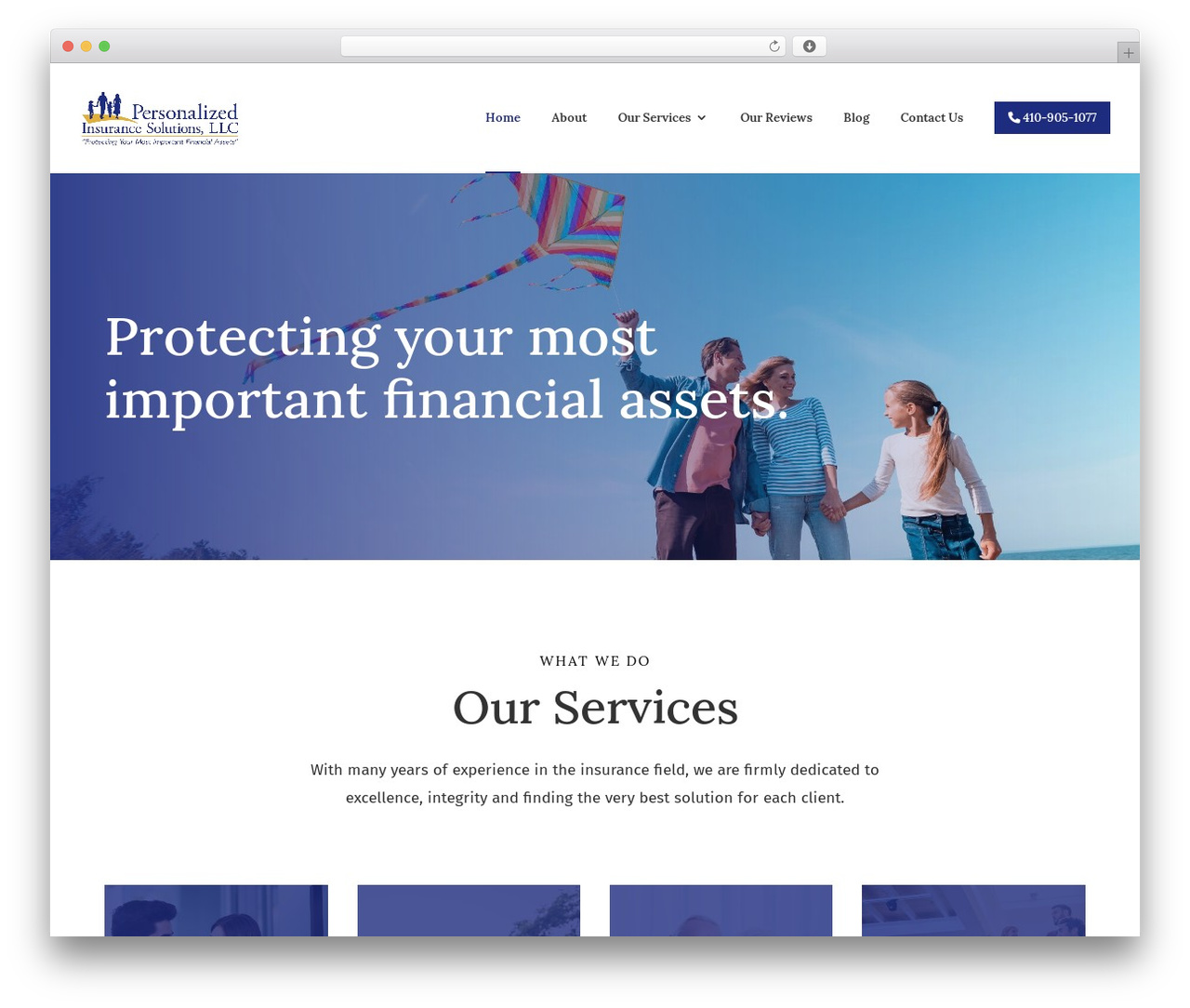 Theme WordPress Divi - personalizedinsurancesolutions.com