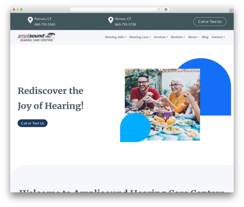 Theme WordPress UnderStrap BUILDER - amplisound.com