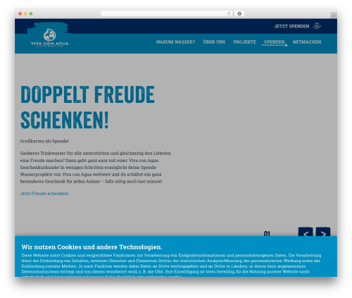 WordPress theme VCA Theme - vivaconagua.at