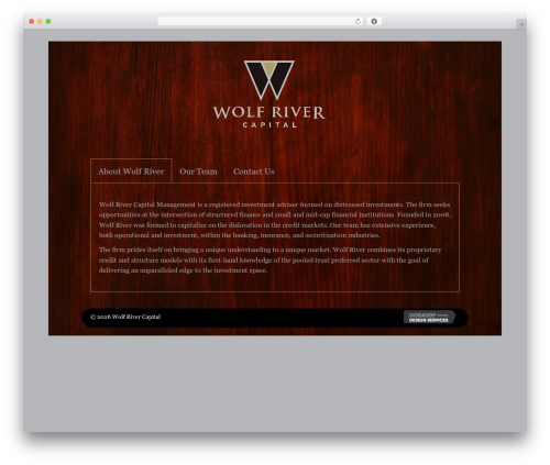 Pws core 2 WordPress plugin - wolfrivercap.com