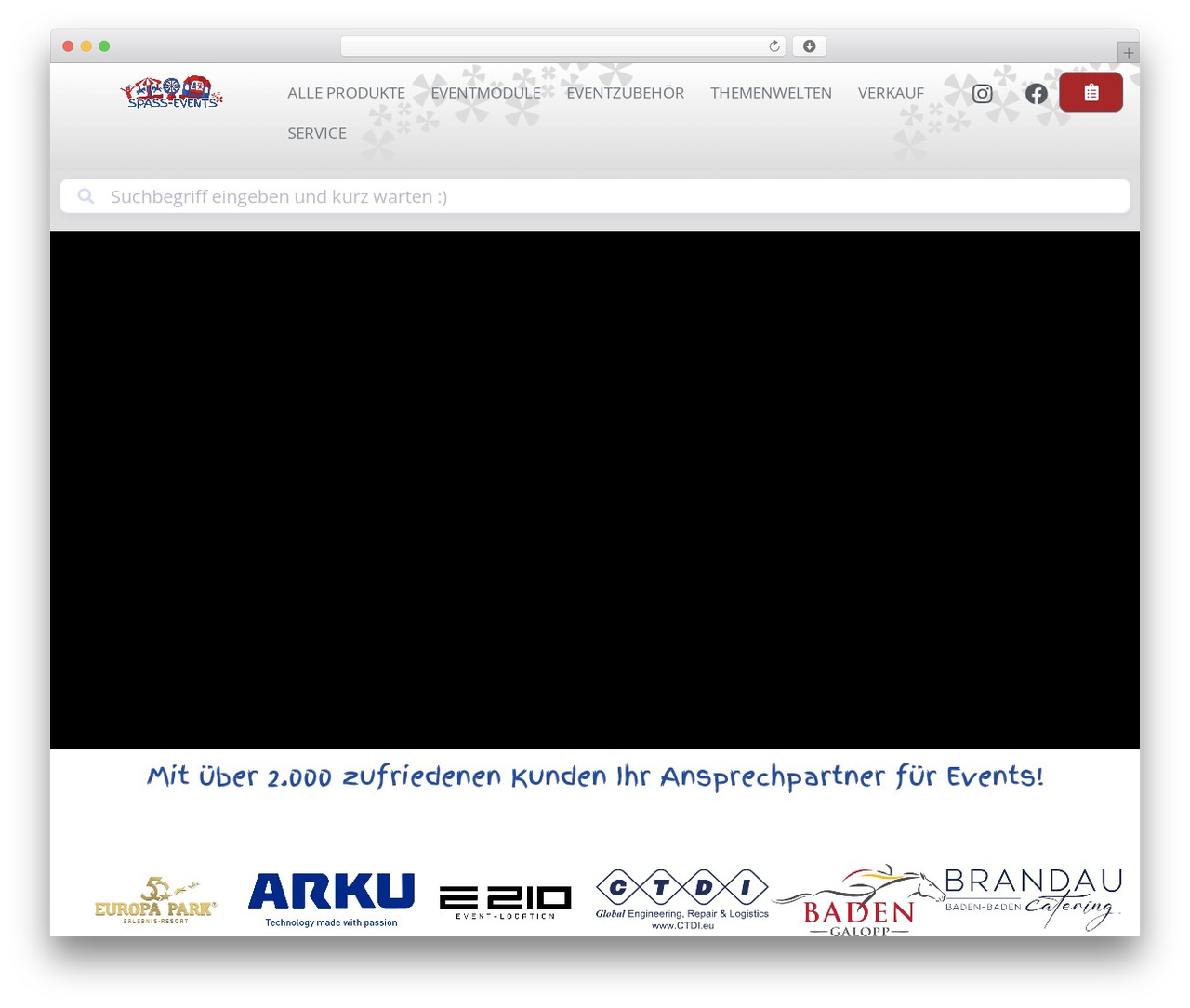 WordPress theme Hello Elementor - spass-events.de