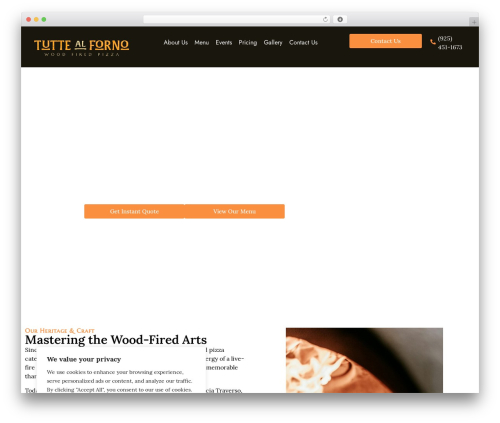Salient widgets WordPress plugin - tuttealforno.com