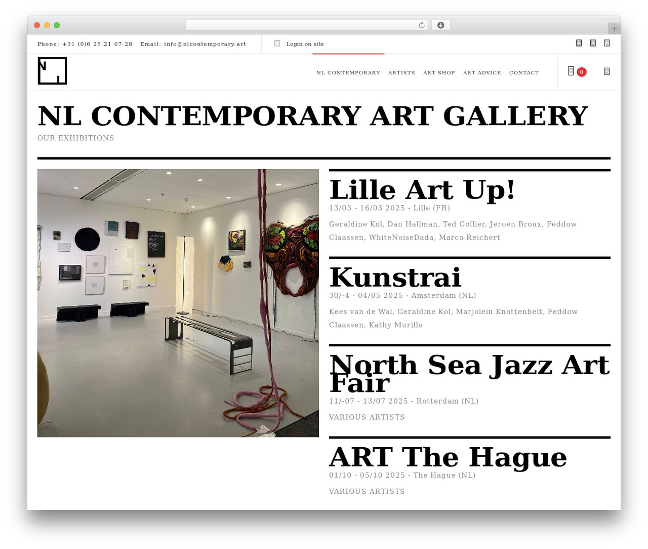 Theme WordPress DFD Native - kol.gallery